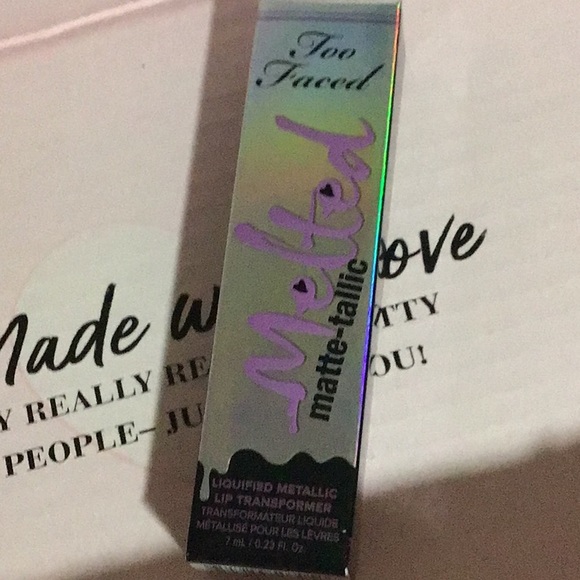 Too Faced Melted Matte-llics liquid Lipstick Metal Transformer - Picture 7 of 13